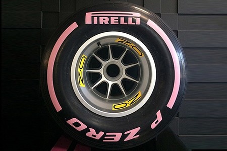 Pneuri cu marcaj roz la Marele Premiu de Formula 1 al SUA