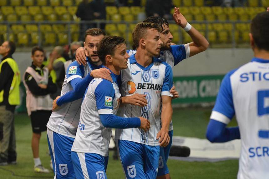 CSU Craiova a învins cu 2-1 Concordia Chiajna, în Liga I. Craiovenii au înscris ultimul gol în minutul 90+2