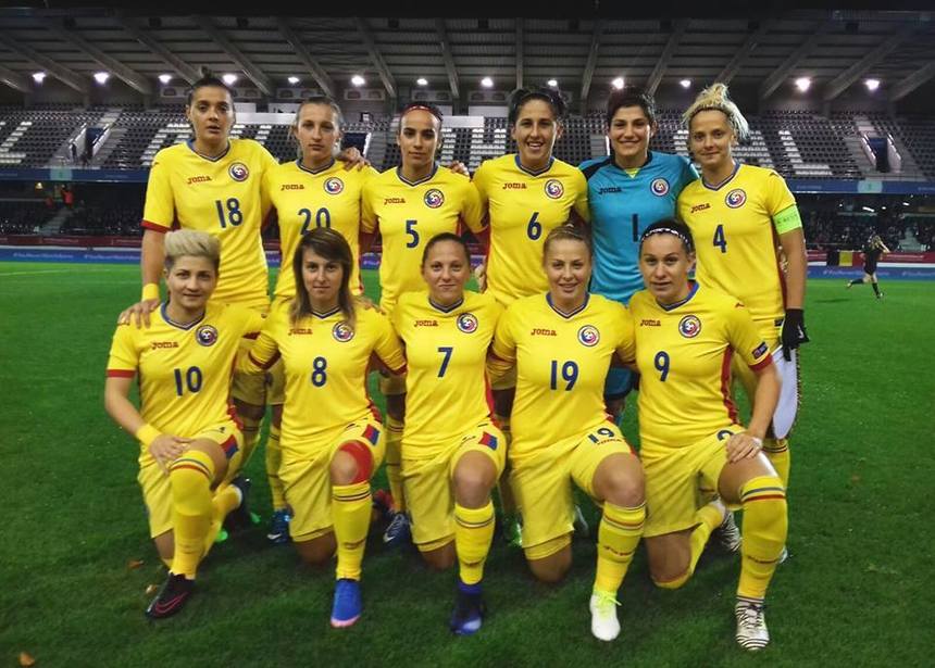 Naţionala feminină a României a fost învinsă de Belgia, scor 3-2, în preliminariile CM din 2019
