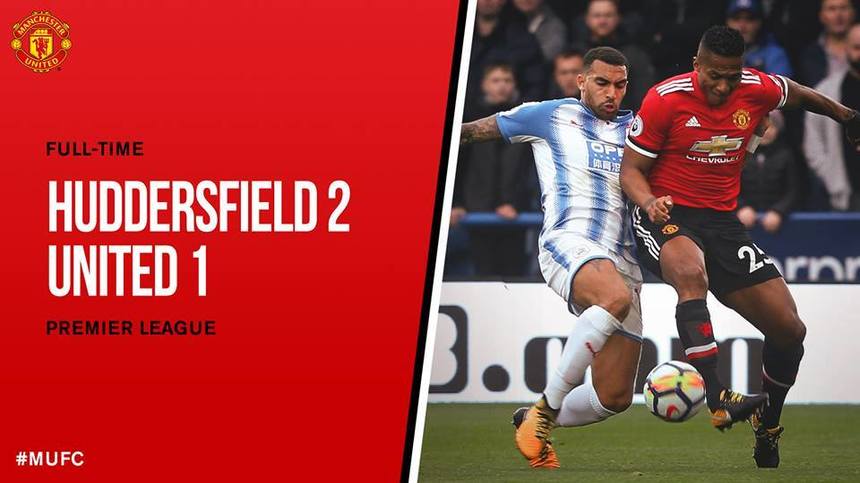 Manchester United învinsă de Huddersfield Town, scor 2-1, în Premier League