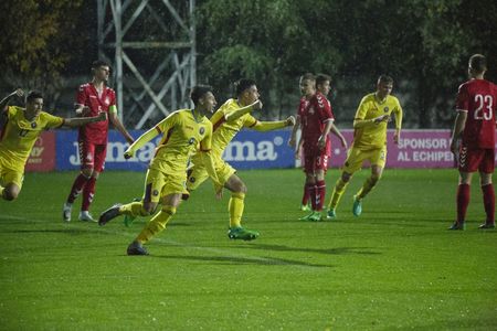 Naţionala under 17 a României a învins Lituania, cu scorul de 2-1, în preliminariile Campionatului European