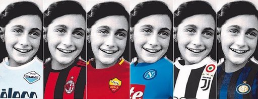 Val de indignare după abţibildurile cu Anne Frank în tricoul Romei. Lotito a depus o coroană de flori la sinagogă