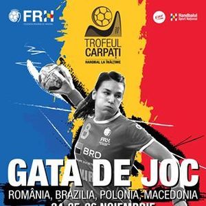 Brazilia, Polonia, Macedonia şi România, la Trofeul Carpaţi de handbal feminin de la Craiova