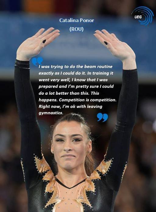 Gimnasta Cătălina Ponor, locul 4 la un turneu în Elveţia