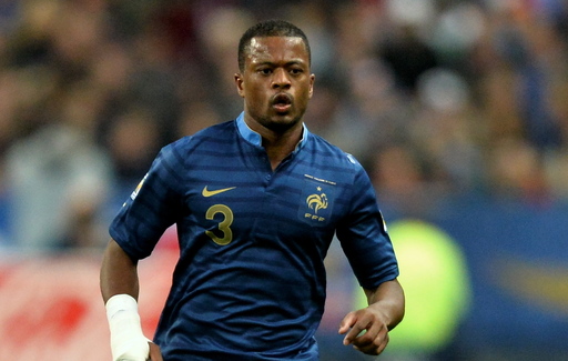 Patrice Evra a fost suspendat de Olympique Marseille pentru comportamentul dinaintea meciului cu Vitoria Guimaraes