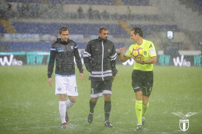 Meciul Lazio – Udinese a fost amânat din cauza ploii torenţiale