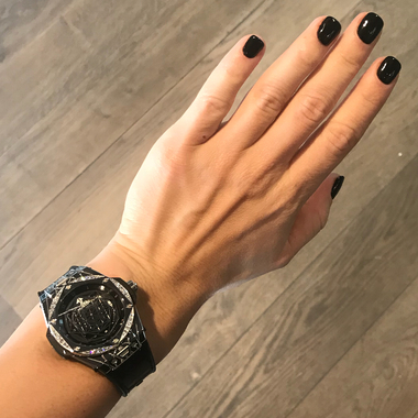 Simona Halep a primit un ceas din partea sponsorului Hublot