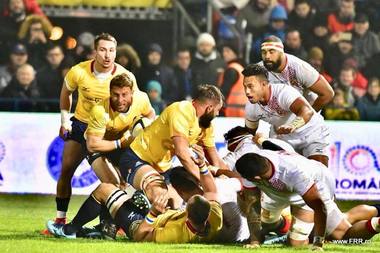România a fost învinsă de Tonga, scor 25-20, într-un meci test de rugby