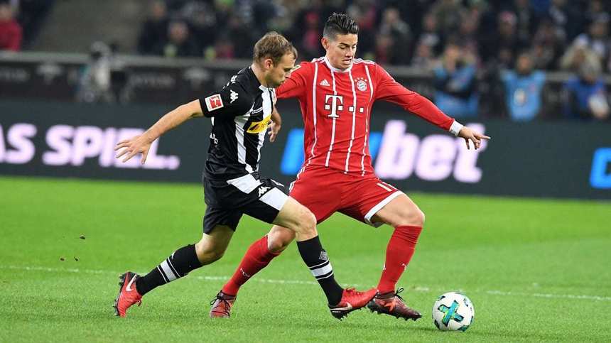 James Rodriguez a suferit o comoţie cerebrală la meciul cu Borussia Monchengladbach
