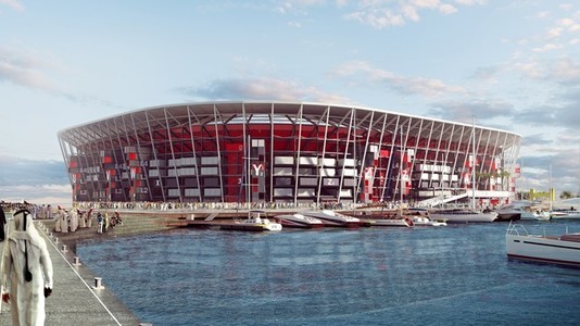 Cupa Mondială din Qatar: Ras Abu Aboud Stadium, prima arenă demontabilă, transportabilă şi refolosibilă - VIDEO