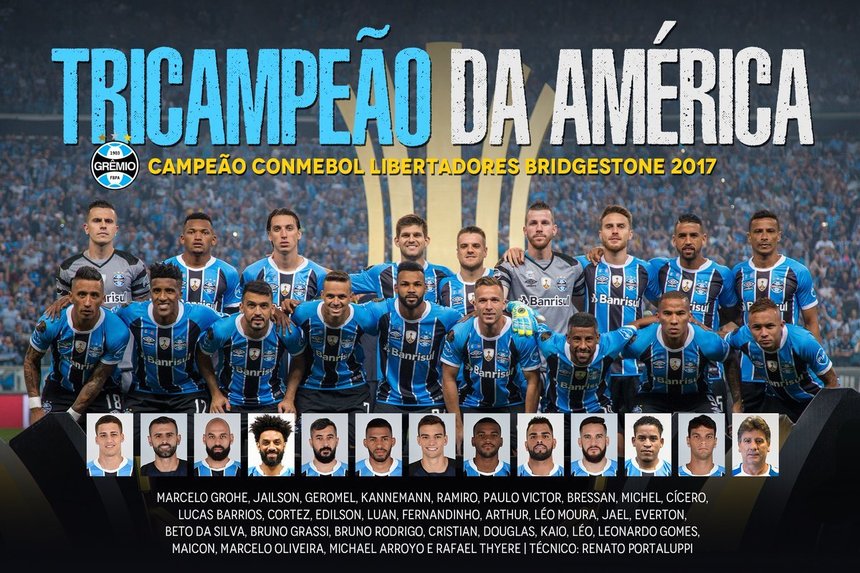 Gremio a câştigat Copa Libertadores după 22 de ani