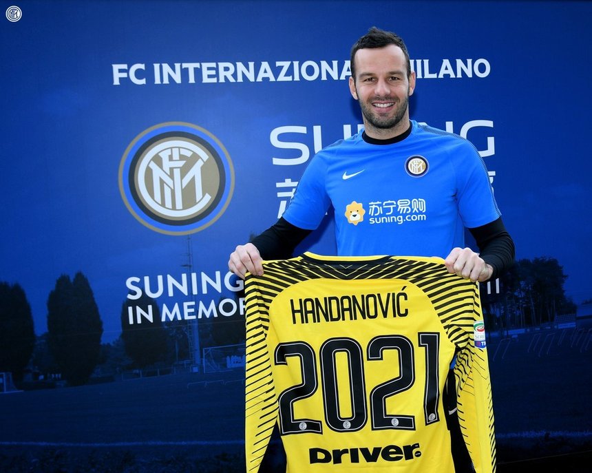 Handanovici şi-a prelungit contractul cu Internazionale Milano