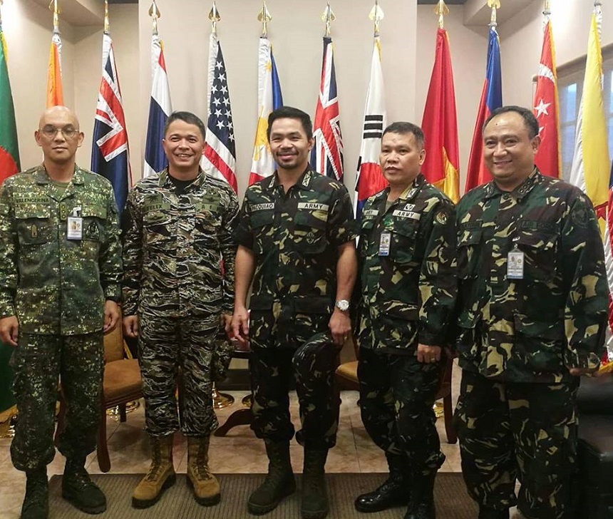 Manny Pacquiao a devenit colonel în armata filipineză