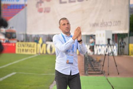 Costel Enache: Sperăm să demostrăm şi la jocul împotriva celor de la FCSB că nu şansa sau întâmplarea ne-a adus pe locul 4