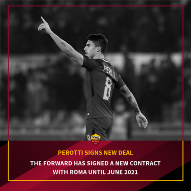 Diego Perotti şi-a prelungit contractul cu AS Roma până în 2021