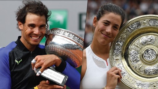 Rafael Nadal şi Garbine Muguruza, desemnaţi de ITF cei mai buni jucători de tenis din 2017