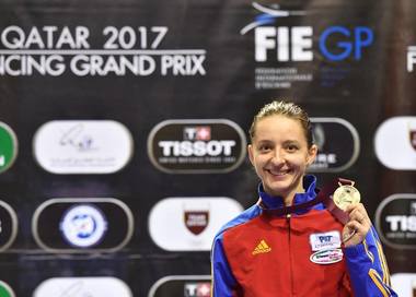 Ana Maria Brânză a câştigat Grand Prix-ul de spadă de la Doha