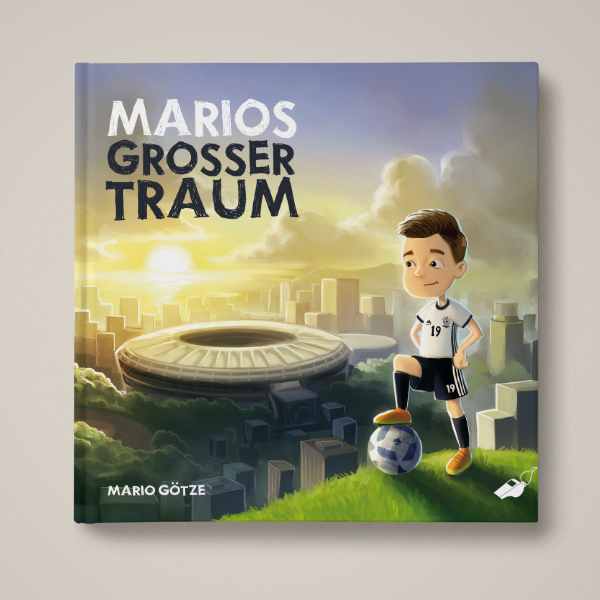 Mijlocaşul echipei Borussia Dortmund, Mario Gotze, a scris o carte pentru copii