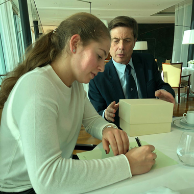 Jelena Ostapenko, ambasadoare Rolex