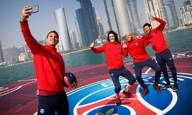 Jucătorii echipei Paris Saint-Germain, monitorizaţi prin GPS în vacanţă