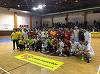 Fostele glorii de la Rapid şi Dinamo au remizat într-un meci demonstrativ la sala Rapid