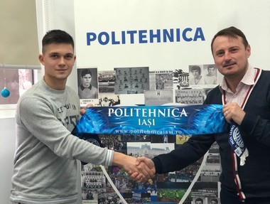 CSM Poli Iaşi l-a achiziţionat pe mijlocaşul Alex Taciuc