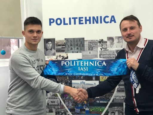 CSM Poli Iaşi l-a achiziţionat pe mijlocaşul Alex Taciuc