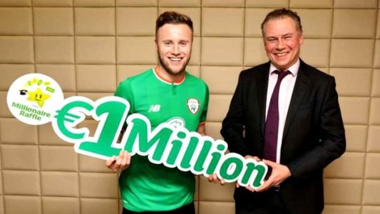 Un fotbalist irlandez a câştigat un milion de euro la loterie