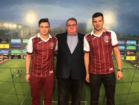 CFR Cluj anunţă transferurile lui Ţucudean şi Costache