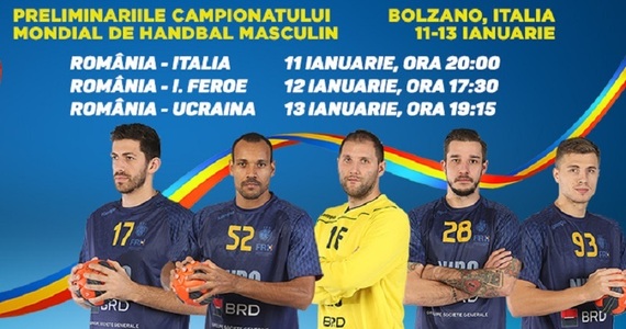 România, victorie cu Insulele Feroe şi este liderul grupei 3 din preliminariile CM de handbal masculin