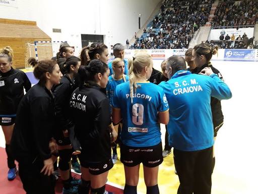 SCM Craiova - Randers HK, scor 23-17, în grupele Cupei EHF la handbal feminin