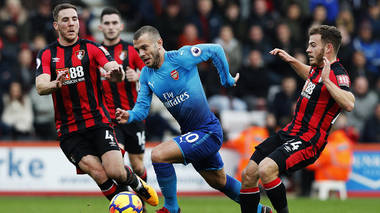 Arsenal Londra a fost învinsă de Bournemouth, scor 2-1, în Premier League