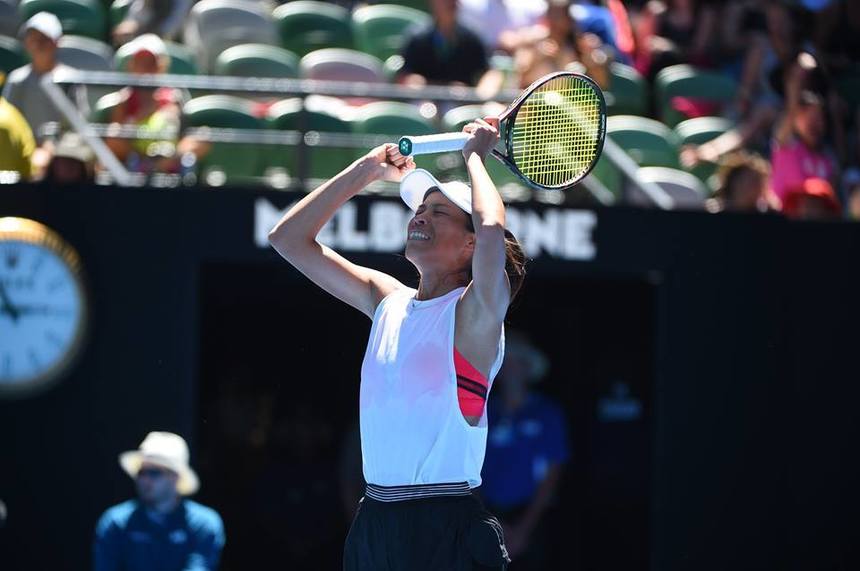 Su-Wei Hsieh a eliminat-o pe Radwanska în turul trei la Australian Open