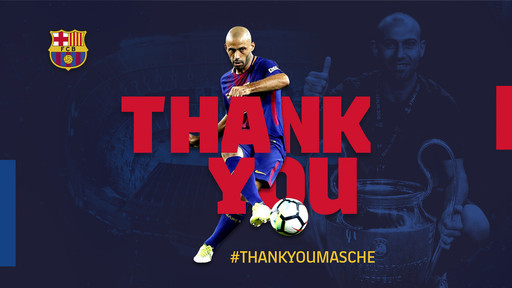 FC Barcelona anunţă plecarea lui Javier Mascherano