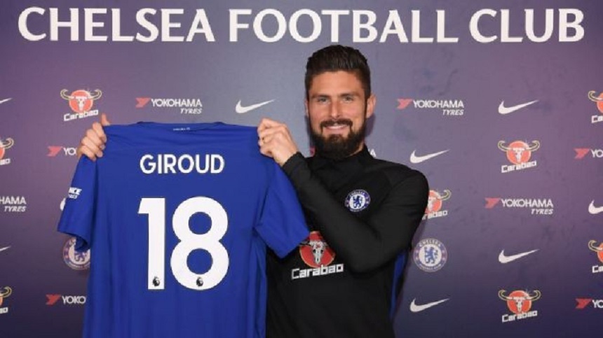 Olivier Giroud a semnat un contract pe un an şi jumătate cu Chelsea Londra