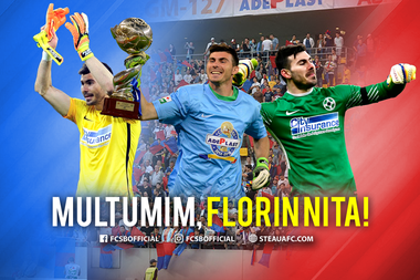 FCSB: Despărţirea lui Niţă de colegi a fost emoţionantă - VIDEO