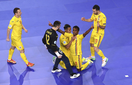 România, învinsă de Ucraina, scor 3-2, ratează calificarea în sferturi la CE de futsal