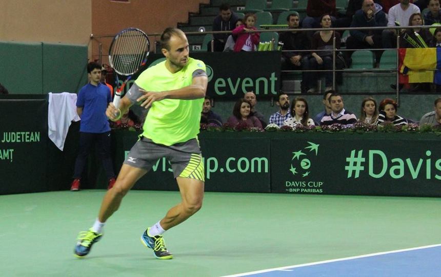 România – Luxemburg, scor 1-1, după ce Marius Copil l-a învins pe Christophe Tholl în al doilea meci al întâlnirii de la Piatra Neamţ