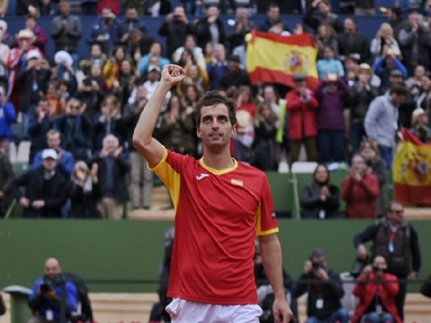 Spania a învins Marea Britanie şi s-a calificat în sferturile Cupei Davis