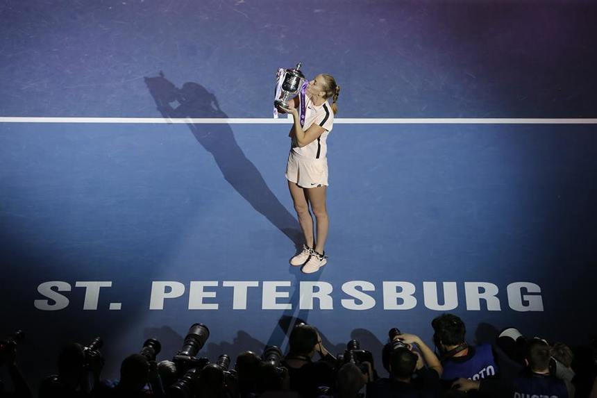 Petra Kvitova a câştigat turneul de la Sankt Petersburg