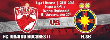 Cel mai ieftin bilet la derbiul Dinamo – FCSB costă 10 lei