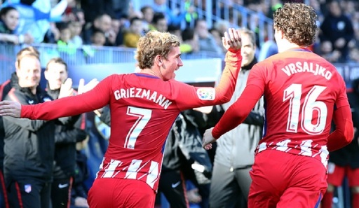 LaLiga: Atletico Madrid a învins Malaga, scor 1-0, datorită unui gol marcat de Griezmann în secunda 39
