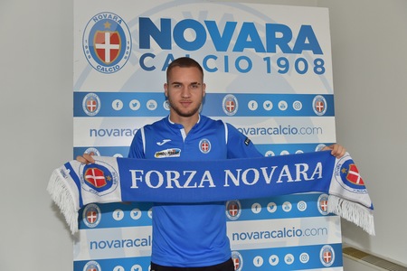 George Puşcaş, hattrick pentru Novara în Serie B