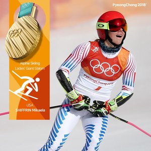 Mikaela Shiffrin, campioană olimpică la slalom uriaş, a obţinut a doilea titlu din carieră, după cel de la Soci-2014