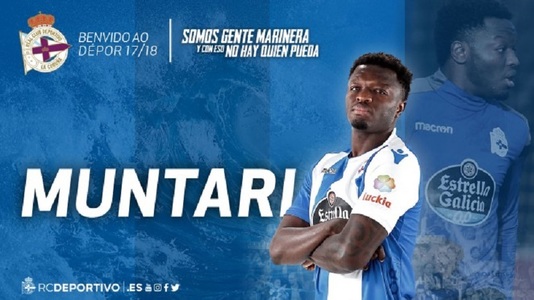 Sulley Muntari, noul coleg al lui Florin Andone la Deportivo La Coruna