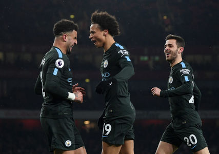 Manchester City încheie etapa 28 a Premier League cu o victorie, scor 3-0 cu Arsenal