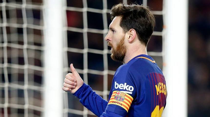 Messi a marcat al 600-lea gol din carieră la Barça - Atletico, scor 1-0. Înainte de startul jocului au fost omagiaţi Quini şi Astori