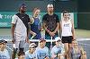 Simona Halep a participat la "Tennis With The Stars", eveniment dedicat copiilor cu autism