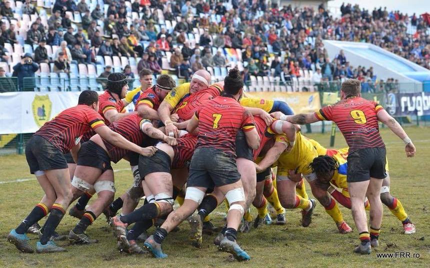 România, victorie cu Belgia, scor 62-12, în etapa a patra a Rugby Europe Championship