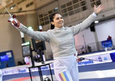 Bianca Pascu a câştigat etapa de Cupă Mondială de la Atena, la sabie senioare individual